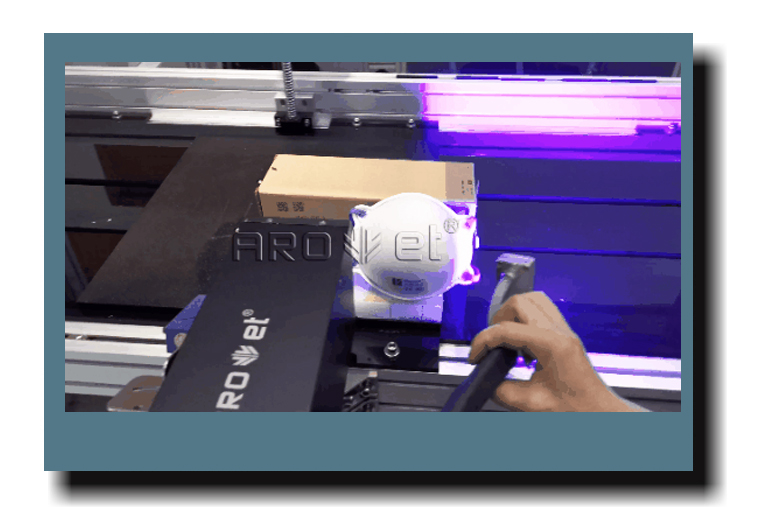 口罩侧面喷印系统欧博abg官网专属定制