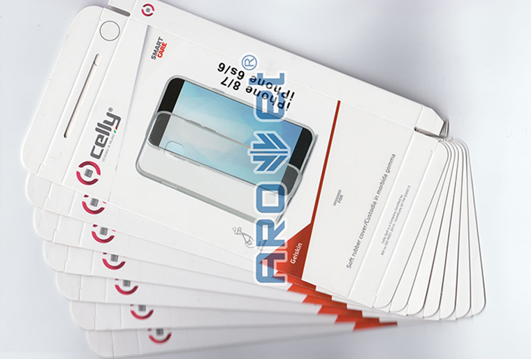 欧博abg官网SP-9022喷码机在手机外包装盒上赋码